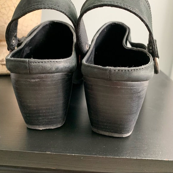 Zodiac Black Leather Madge shoes Sz 9.5 - Picture 3 of 7